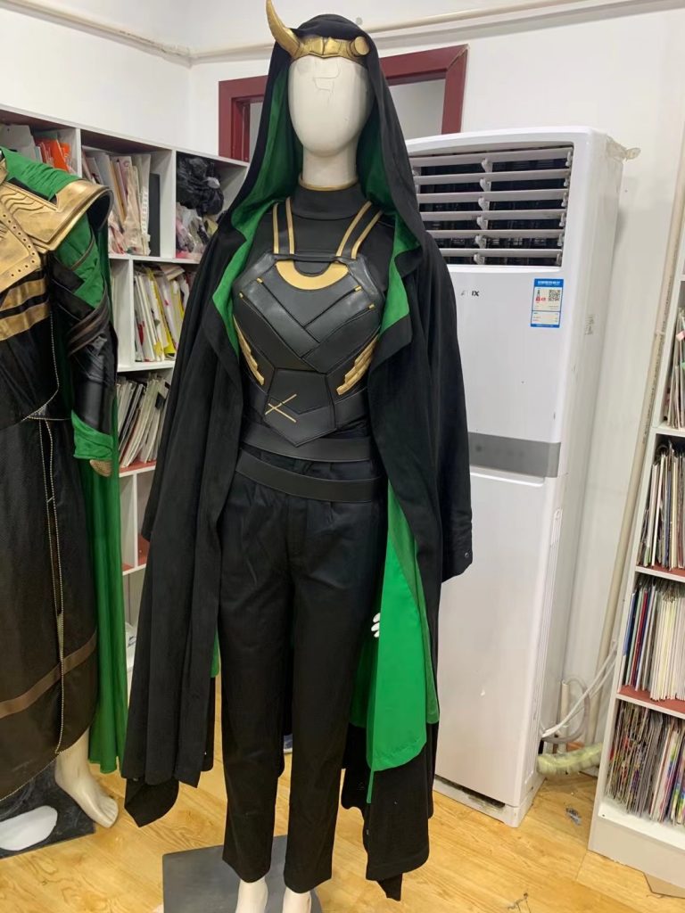 Female LOKI Cosplay Costume